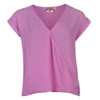 Lee Cooper Woven Wrap Top Ladies