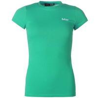 lee cooper crew neck t shirt ladies