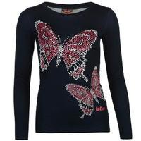 lee cooper long sleeve t shirt ladies