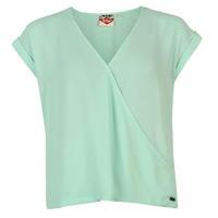 Lee Cooper Woven Wrap Top Ladies