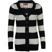 Lee Cooper Essential Stripe Cardigan Ladies