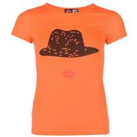 Lee Cooper Hat T Shirt Ladies