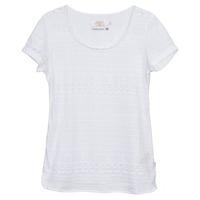 le temps des cerises swan womens t shirt in white