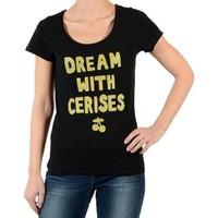 Le Temps des Cerises T-Shirt Antiope Black women\'s T shirt in black