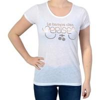 Le Temps des Cerises T-Shirt Basitrame White women\'s T shirt in white