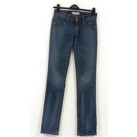 levi 571 30 waist 22 inside leg slim fit blue jeans