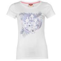 Lee Cooper Fashion Photo T Shirt Ladies