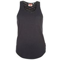 Lee Cooper Broderie Vest Ladies