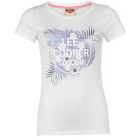 lee cooper fashion photo t shirt ladies