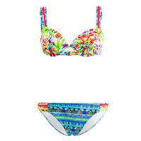 Les P\'tites Bombes 2 Pieces Swimsuit Balconnet Push Up Spaghetti B Cup Hawai 015