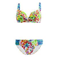 Les P\'tites Bombes 2 Pieces Multicolor Swimsuit Balconnet D Cup Hawai 005