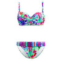 Les P\'tites Bombes 2 Pieces Multicolor Swimsuit Bandeau Push Up C Cup Savana 011