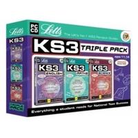 letts ks3 triple pack