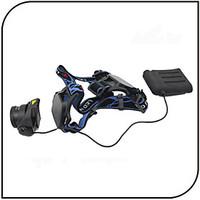 Led Headlamp 3 Mode 1200 Lumens Waterproof / Impact Resistant /Cree XM-L T6 AA Bike Light Camping/Hiking