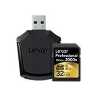 lexar 32gb 2000x professional sdhc rdr uii