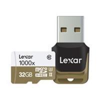 lexar 32gb microsdhc uhs ii 1000x with reader class 10 u3