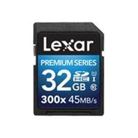 lexar 32gb sdhc 300x premium ii class 10 u1