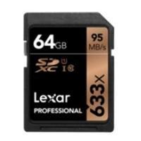 lexar 64gb 633x professional sdxc uhs 1