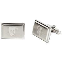 leicester tigers stainless steel cufflinks