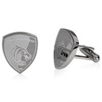 Leicester Tigers Crest Cufflinks - Stainless Steel