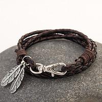 Leather Weave Bracelet (1 Set) Christmas Gifts