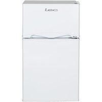 LEC White 92 Litre Under Counter Compact Fridge Freezer