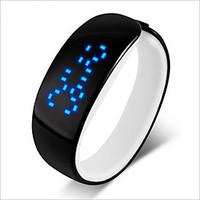 led mens watch waterproof sports fashion personality neutral wrist wat ...