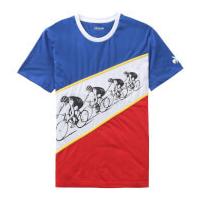 Le Coq Sportif Tour de France N6 Kraftwerk T-Shirt - Blue/White - XL