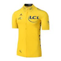 Le Coq Sportif Tour de France 2017 Leaders Official Premium Jersey - Yellow - S