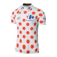 Le Coq Sportif Tour de France 2017 King of the Mountains Official Jersey - Red/White - XS