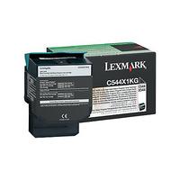 lexmark c544x1kg original black extra high yield laser toner return pr ...