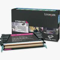 lexmark c736h1mg original magenta high capacity return program toner c ...