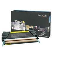 Lexmark C734A2YG Yellow Original Toner Cartridge