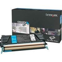 Lexmark C5242CH Original Cyan High Capacity Toner Cartridge