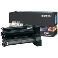 lexmark c780a1kg original black return program toner cartridge