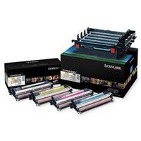 lexmark c540x74g original black and colour imaging kit