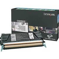 lexmark c5220ks original black return program toner cartridge