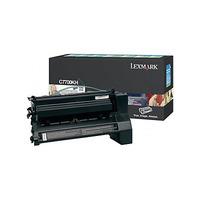 lexmark c7700kh original black high yield return program toner cartrid ...