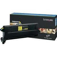 lexmark c9202yh original yellow toner cartridge