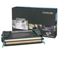 lexmark c734a2kg black original toner cartridge