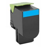 lexmark 802hc original cyan high capacity return program toner cartrid ...