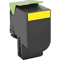 Lexmark 702Y Original Yellow Return Program Toner Cartridge (70C20Y0)