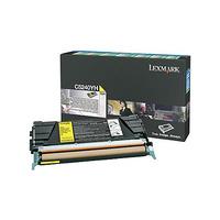 Lexmark C5240YH Original Yellow High Capacity Return Program Toner Cartridge