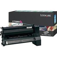 Lexmark C7700MH Original Magenta High Yield Return Program Toner Cartridge