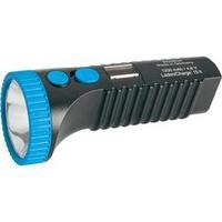 led torch acculux powerlux rechargeable 200 lm 215 g black blue