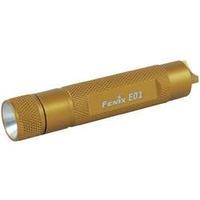 LED Mini torch Key ring Fenix E01 orange battery-powered 10 lm 14 g Orange