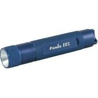 led mini torch key ring fenix e01 blau battery powered 10 lm 14 g blue