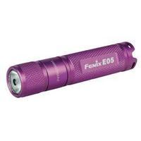 LED Mini torch Key ring Fenix E05 pink battery-powered 27 lm 22 g Pink