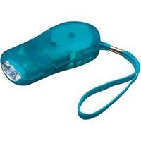 LED Torch Ampercell Klick-Klack dynamo-powered 89 g Blue