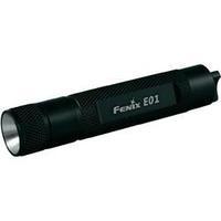 LED Mini torch Key ring Fenix E01 schwarz battery-powered 10 lm 14 g Black